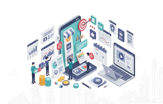 social media advertising services